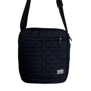 PacSafe Crossbody Shoulder Bag CitySafe CS150Q 20216 Black Nylon RFID Blocking